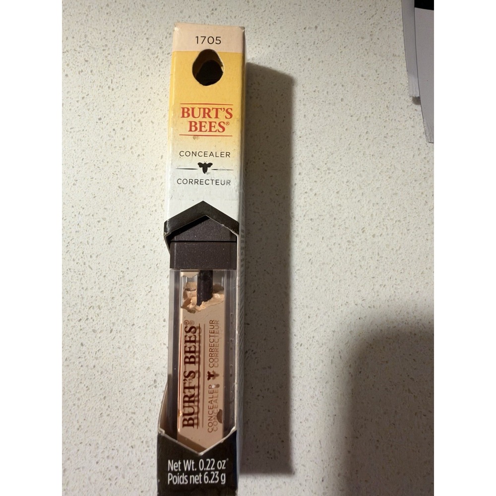 Burt's Bees 98.5% Natural Concealer 1705 Concealer Fair,NEW IN BOX